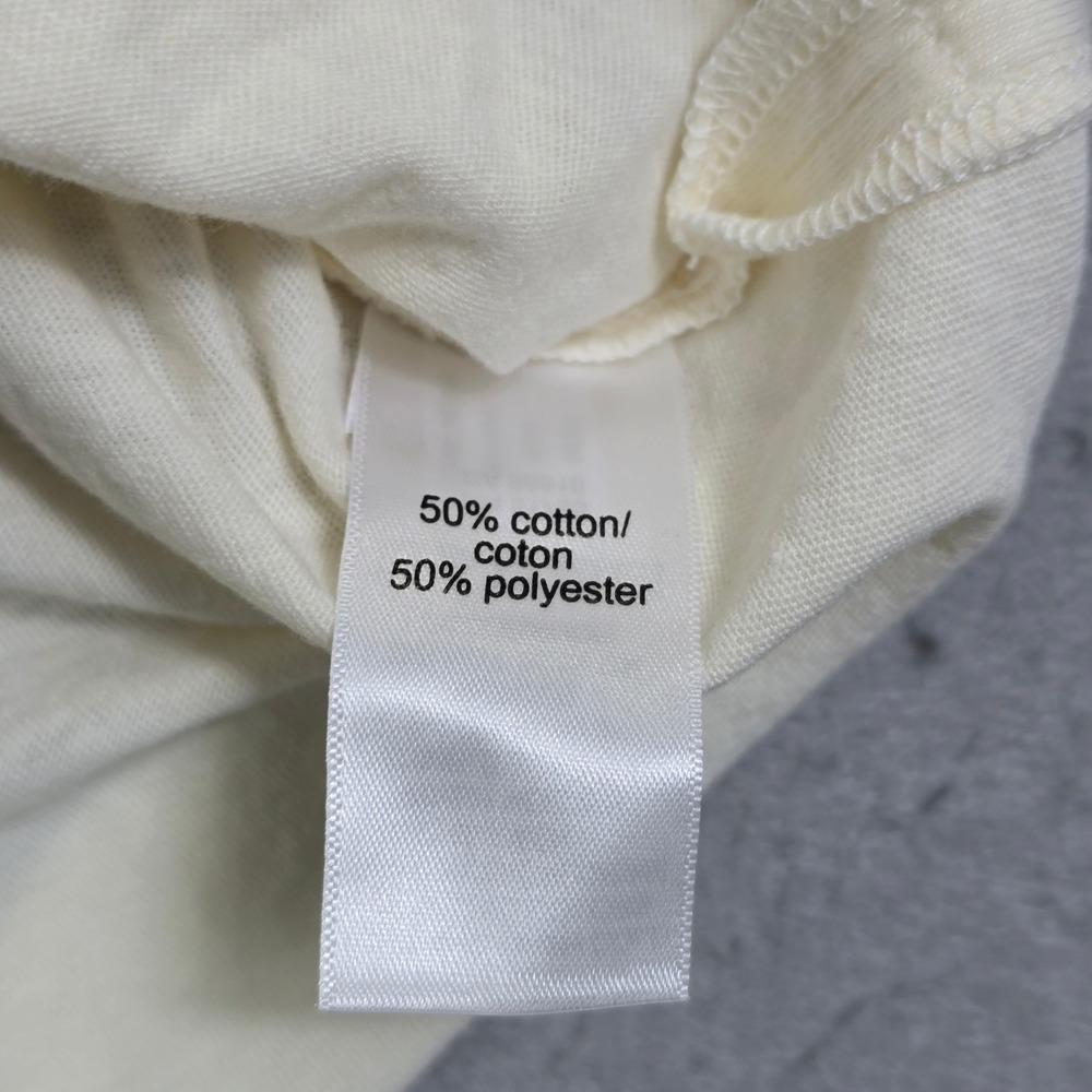 Maurices Graphic Tee Women 1X Cream Wish You Were Here Michigan Sunflower Gift - Picture 5 of 7